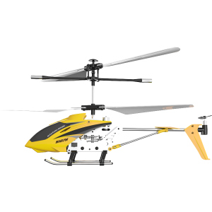 купить Вертолет Syma S107H 2.4 ГГц 22 см со светом, барометром и гироскопом Yellow (S107H_yellow) (6946702904021)