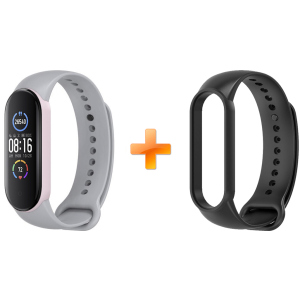 Xiaomi Mi Band 5 MiJobs Dual Color Grey/Pink (MJ5-DSS003GP) в Черновцах