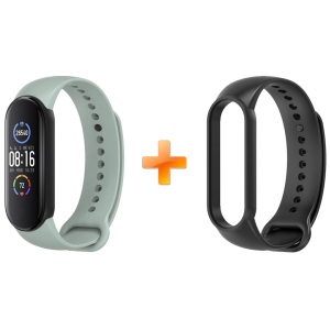 Xiaomi Mi Band 5 MiJobs Dual Color Water Green/Black (MJ5-DSS017WGB) в Черновцах