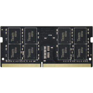 Оперативна пам'ять Team Elite SODIMM DDR4-3200 8192MB PC4-25600 (TED48G3200C22-S01) краща модель в Чернівцях