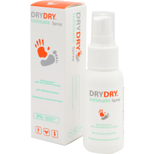 Дезодорант для интимного ухода Dry Dry Intimate Spray 50 мл (7350061291156) ТОП в Черновцах