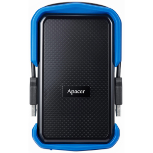 Зовнішній жорсткий диск Apacer USB 2TB AC631 Black/Blue (AP2TBAC631U-1) в Чернівцях