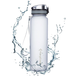 Пляшка для води KingCamp Tritan Bottle KA1136 1 л Medium grey (KA1136_MEDIUMGREY)