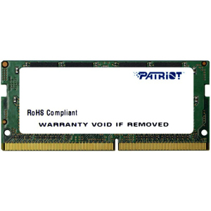 Оперативна пам'ять Patriot SODIMM DDR4-2666 8192MB PC4-21300 Signature Line (PSD48G266681S) ТОП в Чернівцях