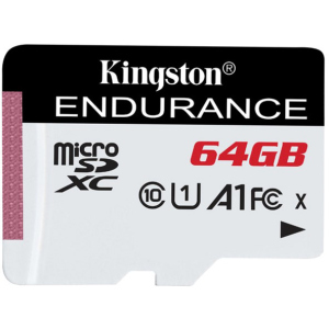 Kingston microSDXC 64GB High Endurance Class 10 UHS-I U1 A1 (SDCE/64GB) в Черновцах