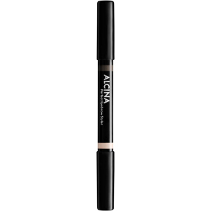 Олівець для брів Alcina Perfect Eyebrow Styler Дуо 020 dark 5 г (4008666654311) краща модель в Чернівцях