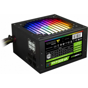 хороша модель Блок живлення GAMEMAX 600W (VP-600-M-RGB)