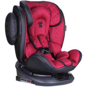 Автокресло Bertoni (Lorelli) Aviator Isofix 0-36 кг Black/Red (AVIATOR black/red) (3800151986300)