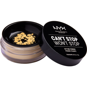 Фінішна пудра NYX Professional Makeup Can`t Stop Won`t Stop Setting Powder 06 Banana 6 г (800897183745) краща модель в Чернівцях