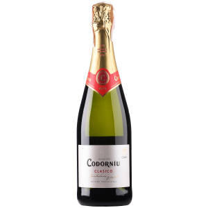 Вино ігристе Codorniu Cava Clasico Brut біле брют 0.75 л 11.5% (8410013381010) краща модель в Чернівцях