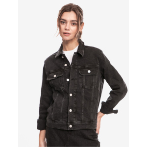 Джинсовая куртка Calvin Klein Jeans Regular 90'S Denim Jacket J20J215927-1BY S Denim Black (8719853763599) лучшая модель в Черновцах