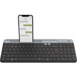 Клавіатура Logitech K580 Slim Multi-Device Wireless Graphite USB Black (920-009275)