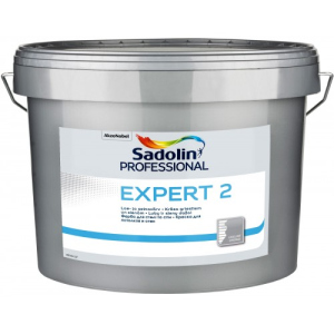 Глибокоматова латексна фарба Sadolin Expert 2 Білий 10 л ТОП в Чернівцях