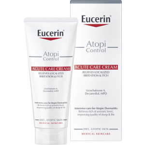 Интенсивно успокаивающий крем Eucerin AtopiControl для атопичной кожи в период обострения 100 мл (4005800264481) в Черновцах