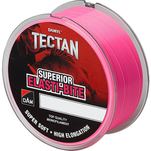 Лісочка DAM Damyl Tectan Superior Elasti-Bite 300 м 0.45 мм 13.5 кг Рожева (66210) краща модель в Чернівцях