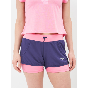 Спортивные шорты Mizuno MUJIN 4.5 2in1 SHORT J2GB928312 S Синие (5054698686225)