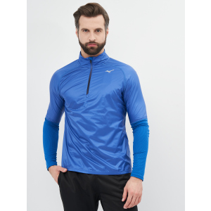 купити Спортивна кофта Mizuno DRYAEROFLOW LS HZ J2GC052526 Синя (5054698957820)