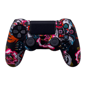 Чохол Силіконовий RMC PlayStation 4 Black Dragon Для DualShock 4 краща модель в Чернівцях