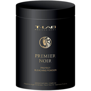 Пудра T-LAB Professional Premier Noir Bleaching Powder для защиты и осветления волос 500 мл (5060466661806) в Черновцах