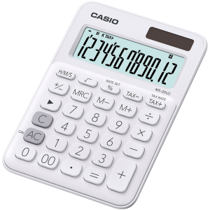 Калькулятор Casio 12 разрядный 105х149.5х22.8 (MS-20UC-WE-S-ES) ТОП в Черновцах