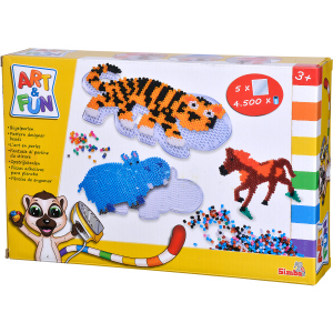 Термомозаїка Simba Toys Веселий Зоопарк 9 мотивів 4500 елементів (6374279) в Чернівцях