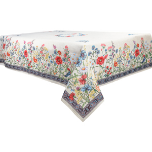 Скатертина Lefard Home Textile Chamomille 140х140 см (732-010) краща модель в Чернівцях