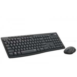 Комплект (клавіатура, миша) бездротовий Logitech MK295 Combo Black USB (920-009807) рейтинг