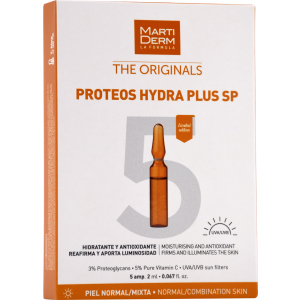 Ампули Martiderm Originals Proteos Hydra Plus SP 5 шт х 2 мл (8437019178932) краща модель в Чернівцях