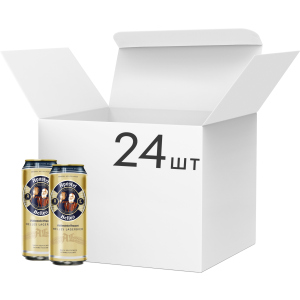 Упаковка пива Apostel Helles Lager светлое фильтрованное 5% 0.5 л х 24 шт (4054500101138) ТОП в Черновцах