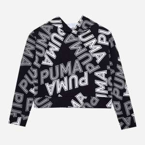 Худи детское Puma Modern Sports Hoody 58143201 176 см Black-AOP (4062451246723) ТОП в Черновцах