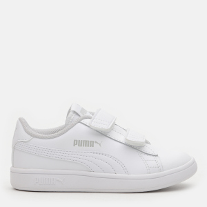 Кеди дитячі Puma Smash v2 LV PS 36517302 27.5 (9.5) Puma White-Puma White (4059505126155) краща модель в Чернівцях