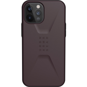 Панель UAG Civilian для Apple iPhone 12 Pro Max Eggplant (11236D114949) краща модель в Чернівцях