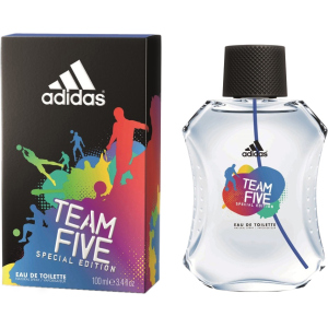 Туалетная вода для мужчин Adidas Team Five 100 мл (3607346551035)