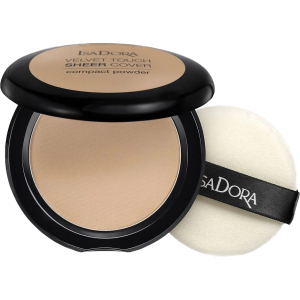 Пудра для обличчя Isadora Velvet Touch Sheer Cover Compact Powder 45 neutral beige 10 г (7317852149454)