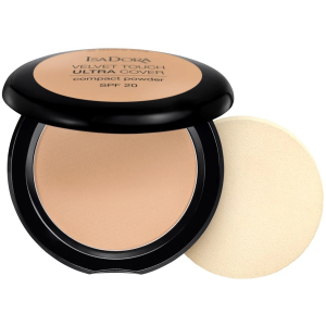 Пудра для лица Isadora Velvet Touch Ultra Cover Compact Powder 64 warm sand 7.5 г (7317852149645) лучшая модель в Черновцах