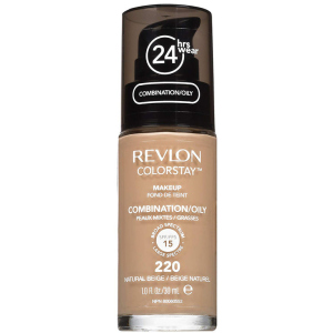 Тональний крем Revlon ColorStay комбінована та жирна шкіра з дозатором 220 Natural Beige 30 мл (309974700054) в Чернівцях