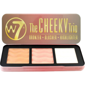 Хайлайтер для обличчя W7 The Cheeky Trio 21 г (5060406141122) краща модель в Чернівцях