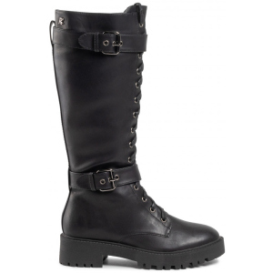 Чоботи XTI PU Ladies Boots 69364 39 24.5 см Чорні (8434739603195) в Чернівцях