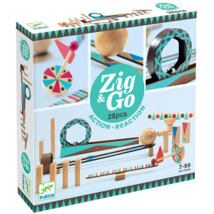 Настольная игра-конструктор Djeco Zig&Go 28 деталей (3070900056404) ТОП в Черновцах