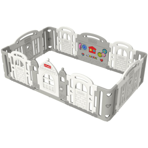 Дитячий манеж Dwinguler Castle Downy Grey (8809268161032) краща модель в Чернівцях