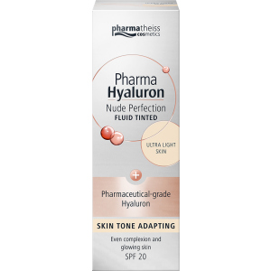 Тональный флюид Pharma Hyaluron Nude Perfection Ultra Light SPF-20 50 мл (4016369355909) ТОП в Черновцах