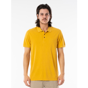 Поло Rip Curl Faded Polo CPLAK9-1041 L Гірчичне (9353970630052) ТОП в Чернівцях