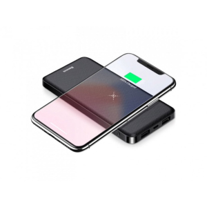 Power bank портативное зарядное устройство Baseus M36 Wireless Charger  Black (PPALL-M3601) лучшая модель в Черновцах