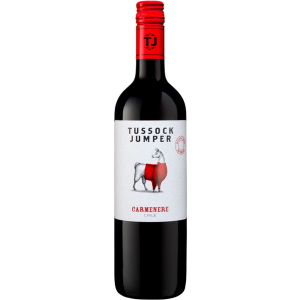 Вино Tussock Jumper Carmenere красное сухое 0.75 л 13.5% (3760204540142) ТОП в Черновцах