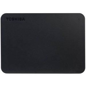 Зовнішній накопичувач HDD 2.5" USB 2.0TB Toshiba Canvio Basics Black + USB-C адаптер (HDTB420EK3ABH) ТОП в Чернівцях