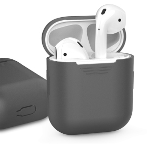 Классический Силиконовый чехол AhaStyle для Apple AirPods Gray (AHA-01020-GRY) в Черновцах