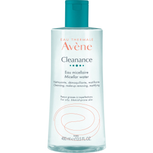 Міцелярна вода Avene Cleanance для жирної проблемної шкіри 400 мл (3282770207811) ТОП в Чернівцях