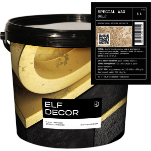 Декоративний віск Elf DecorSpecial Wax 1л Gold (mba1d124w) краща модель в Чернівцях