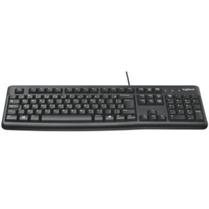 Клавиатура проводная Logitech K120 Ukr чёрная (920-002643)