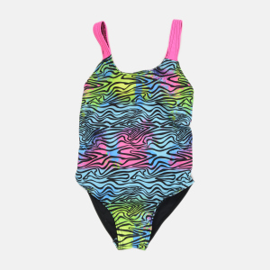 Купальник Coccodrillo Swimming Costume WC1376410SWI-022 128 см Різнокольоровий (5904705542191) ТОП в Чернівцях